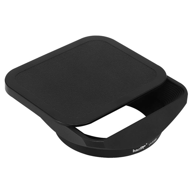 Haoge LH-S35B Bayonet Square Metal Lens Hood Shade with Cap for Sony Sonnar T FE 35mm F2.8 ZA SEL35F28Z and Sonnar T FE 55mm F1.8 ZA SEL55F18Z Lens - Image 3